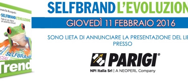 selfbrand l'evoluzione, presentazione libro